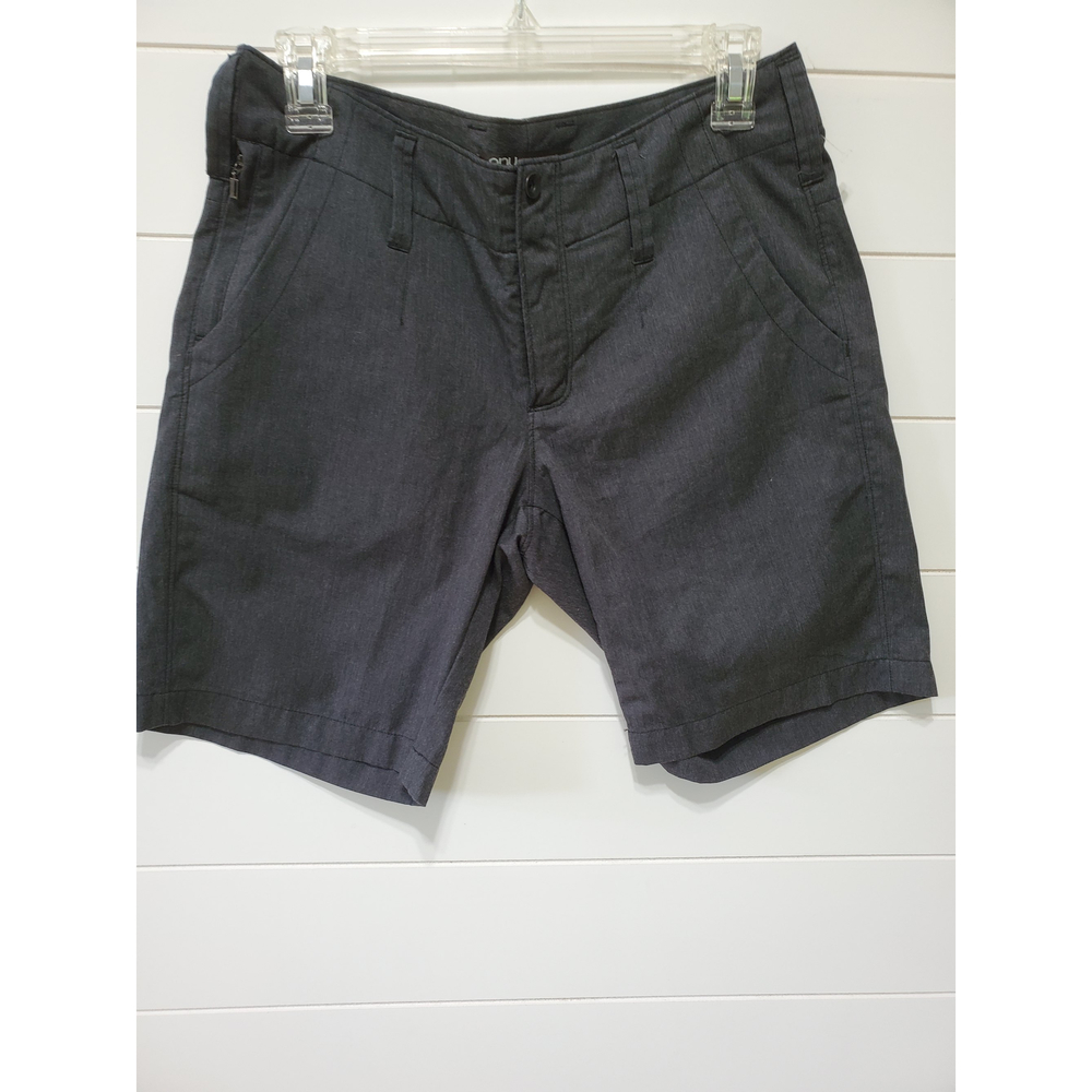 NAU organic cotton recycled polyester 8" dress shorts